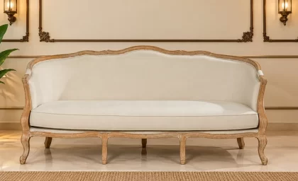 Imperial Oak Couple Couch on rent – Rentals by WedLoc