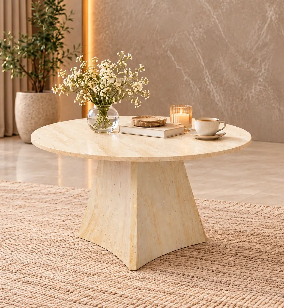 Ivory Crest Table on rent – Rentals by WedLoc