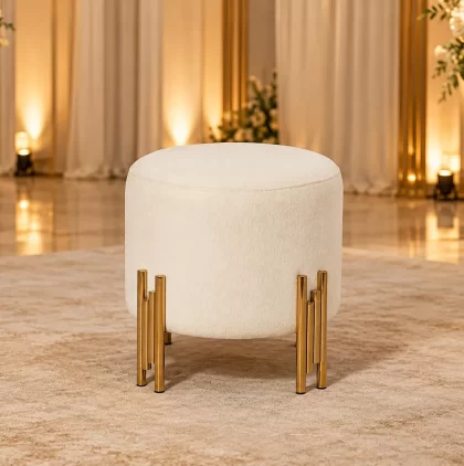 Linea Pouf on rent – Rentals by WedLoc