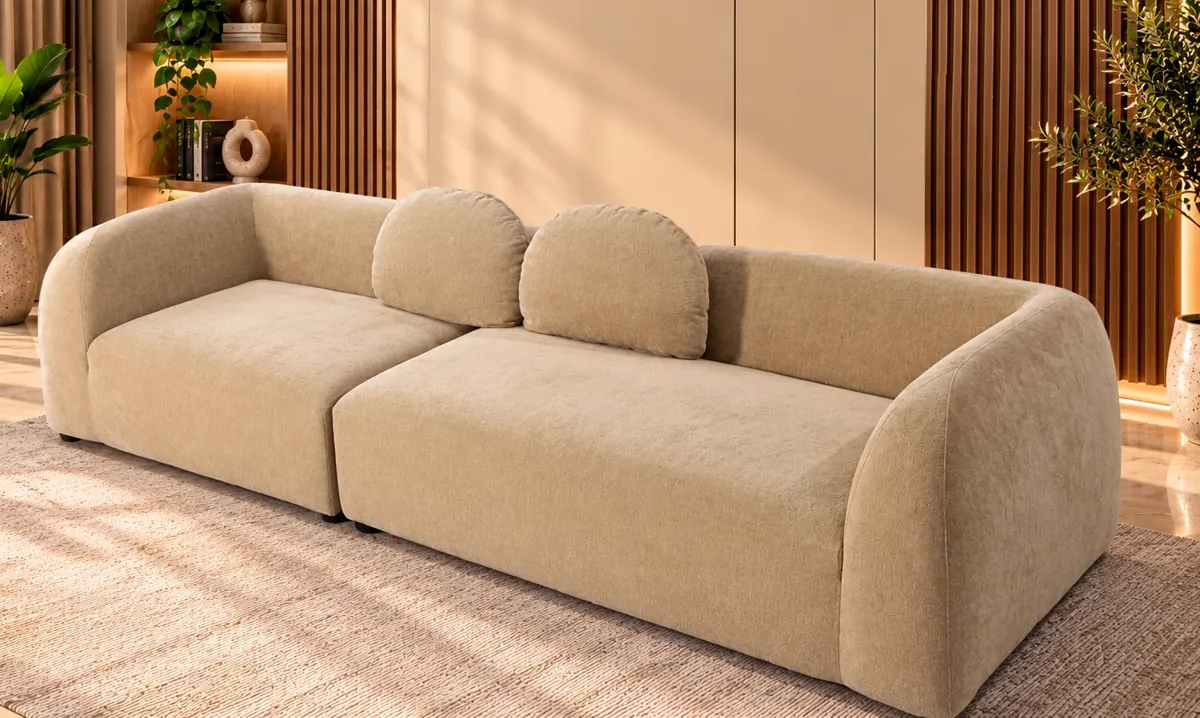 Modern Fuschia Couple Couch on rent – Rentals by WedLoc