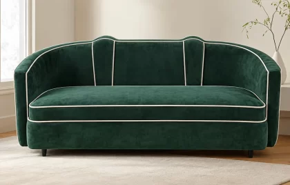 Moss Green Sofa on rent – Rentals by WedLoc