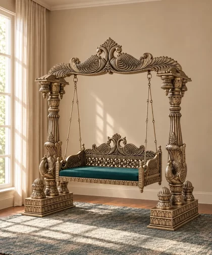Regal Peacock Jhulla on rent – Rentals by WedLoc