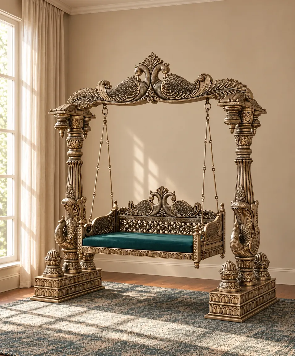 Regal Peacock Jhulla on rent – Rentals by WedLoc