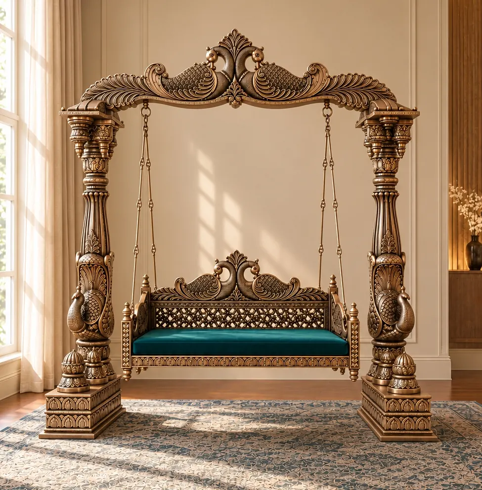 Regal Peacock Jhulla on rent – Rentals by WedLoc