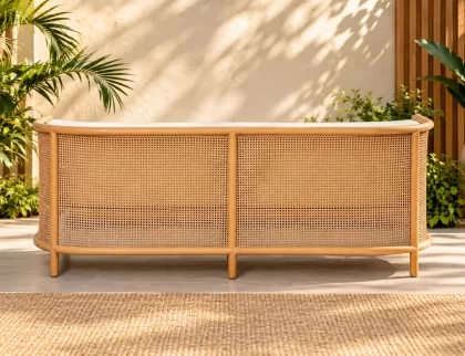 Royal Rattan Sofa on rent – Rentals by WedLoc