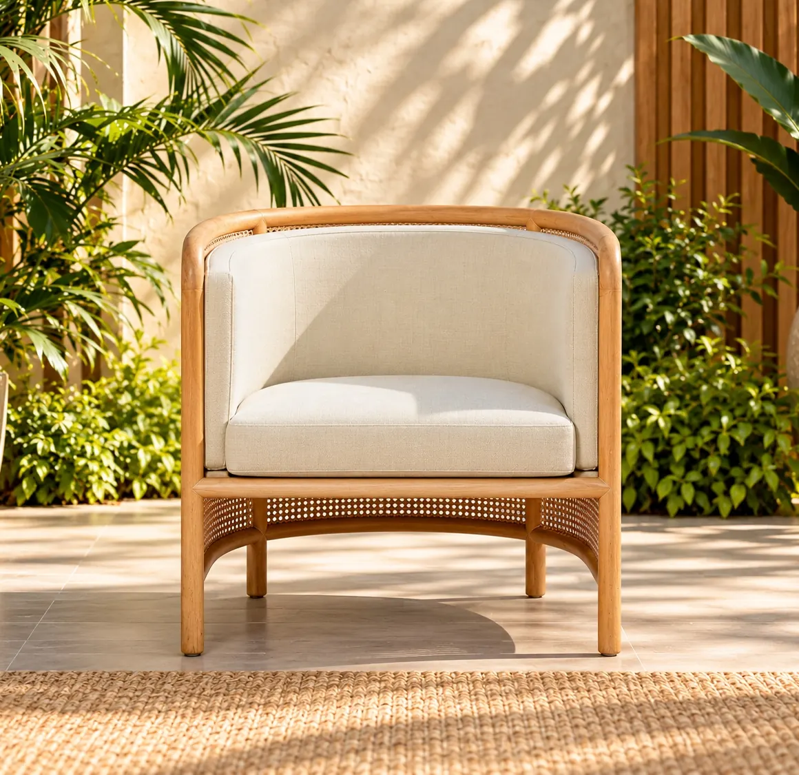 Royal Rattan Sofa on rent – Rentals by WedLoc