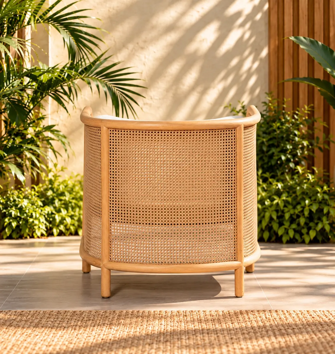 Royal Rattan Sofa on rent – Rentals by WedLoc