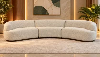 Serpentine Couple Couch on rent – Rentals by WedLoc