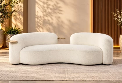 Sherpa Couple Couch on rent – Rentals by WedLoc