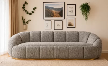 Veloura Couple Couch on rent – Rentals by WedLoc